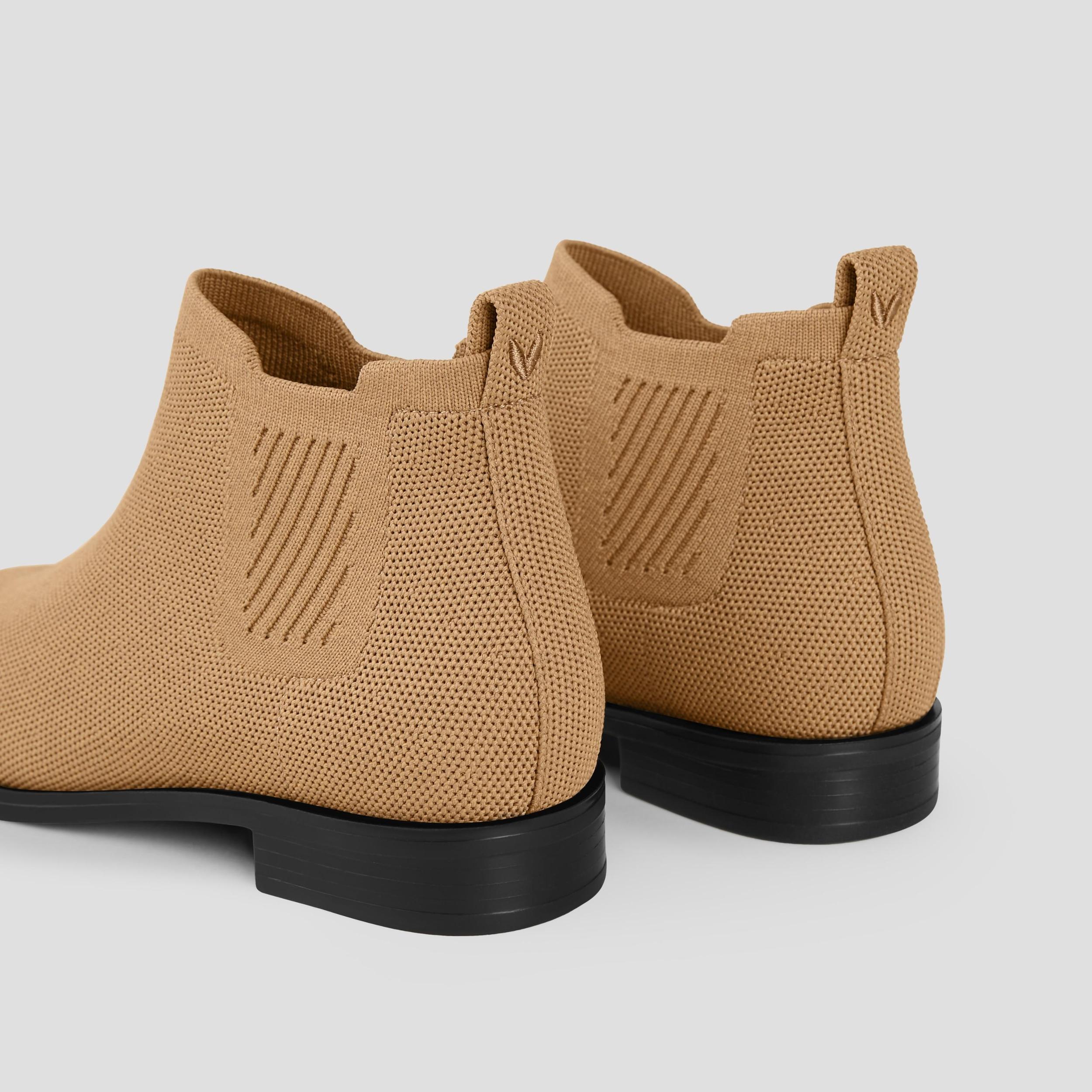 Square-Toe Water-Repellent Ankle Boots (Ryan Pro) Product Image
