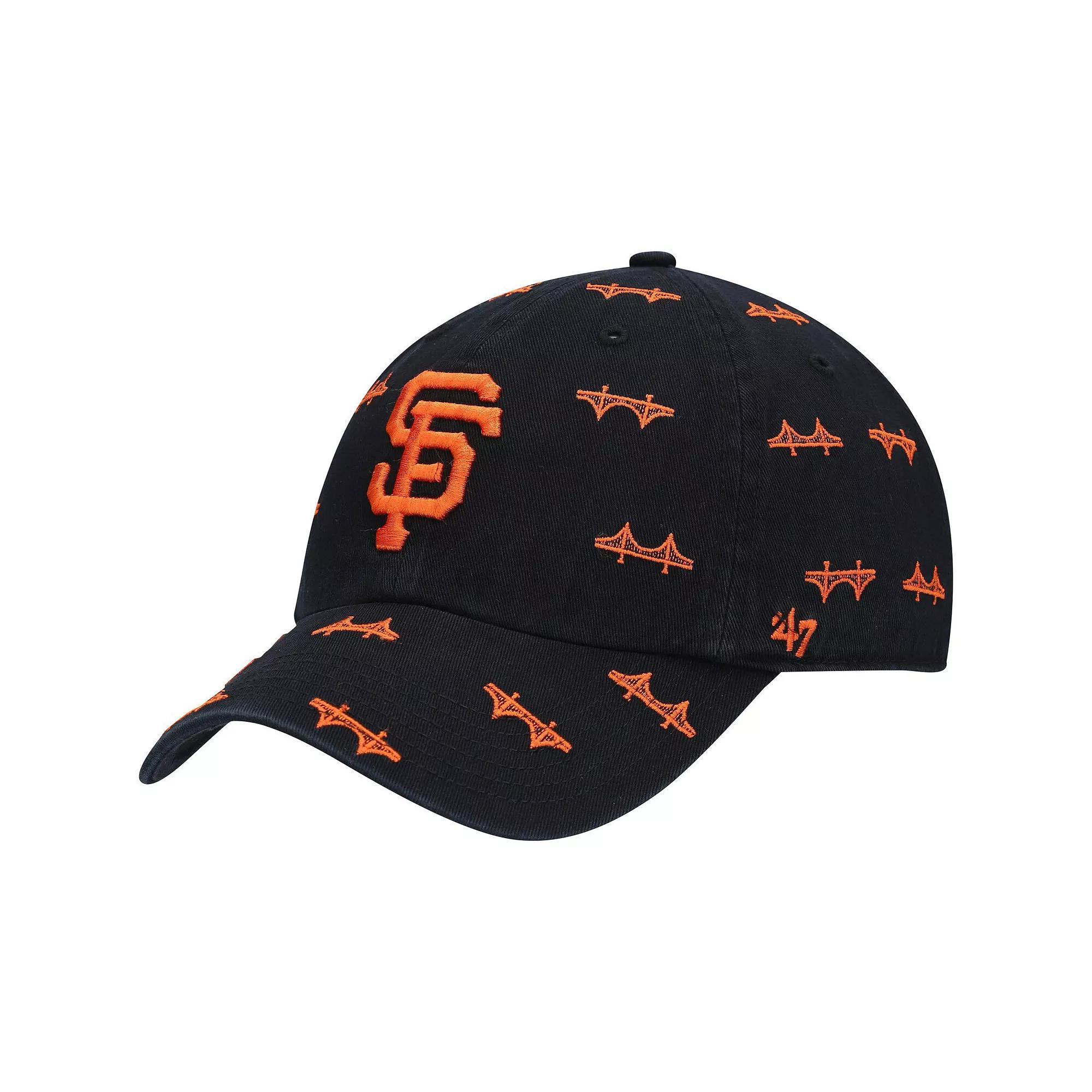 Womens 47 San Francisco Giants Confetti Clean Up Adjustable Hat Product Image