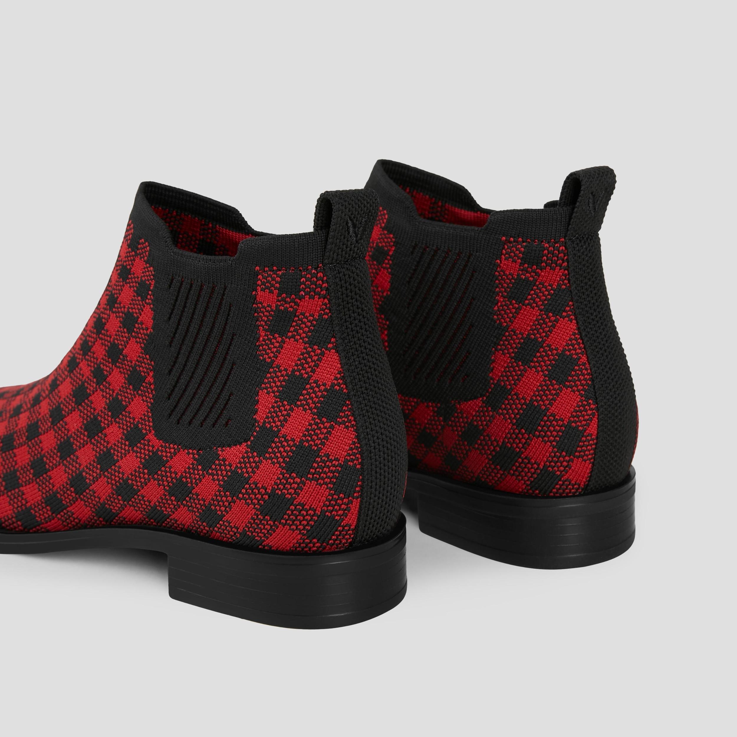 Square-Toe Water-Repellent Ankle Boots (Ryan Pro) Product Image