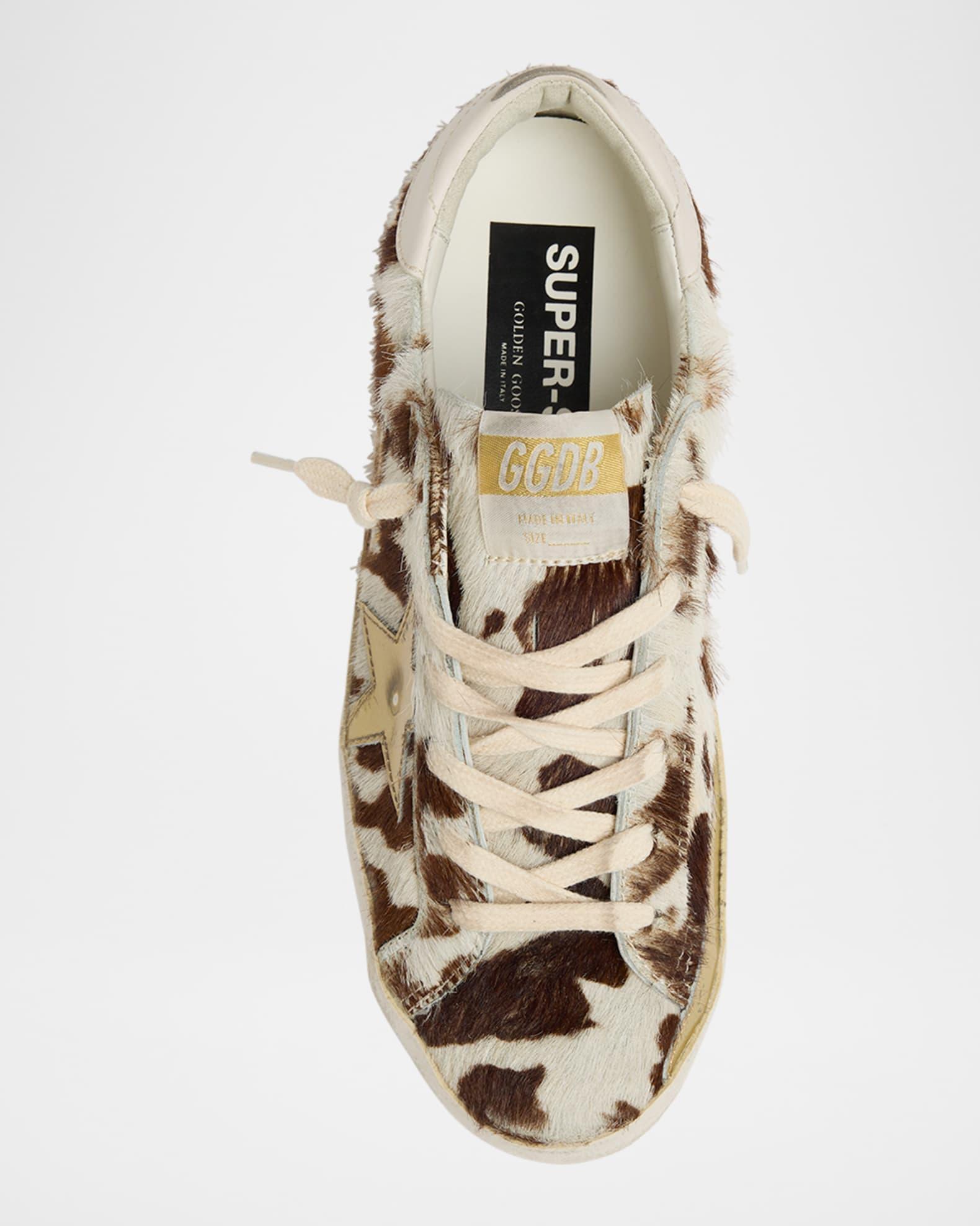 Superstar Cow Horsy Low-Top Sneakers Product Image