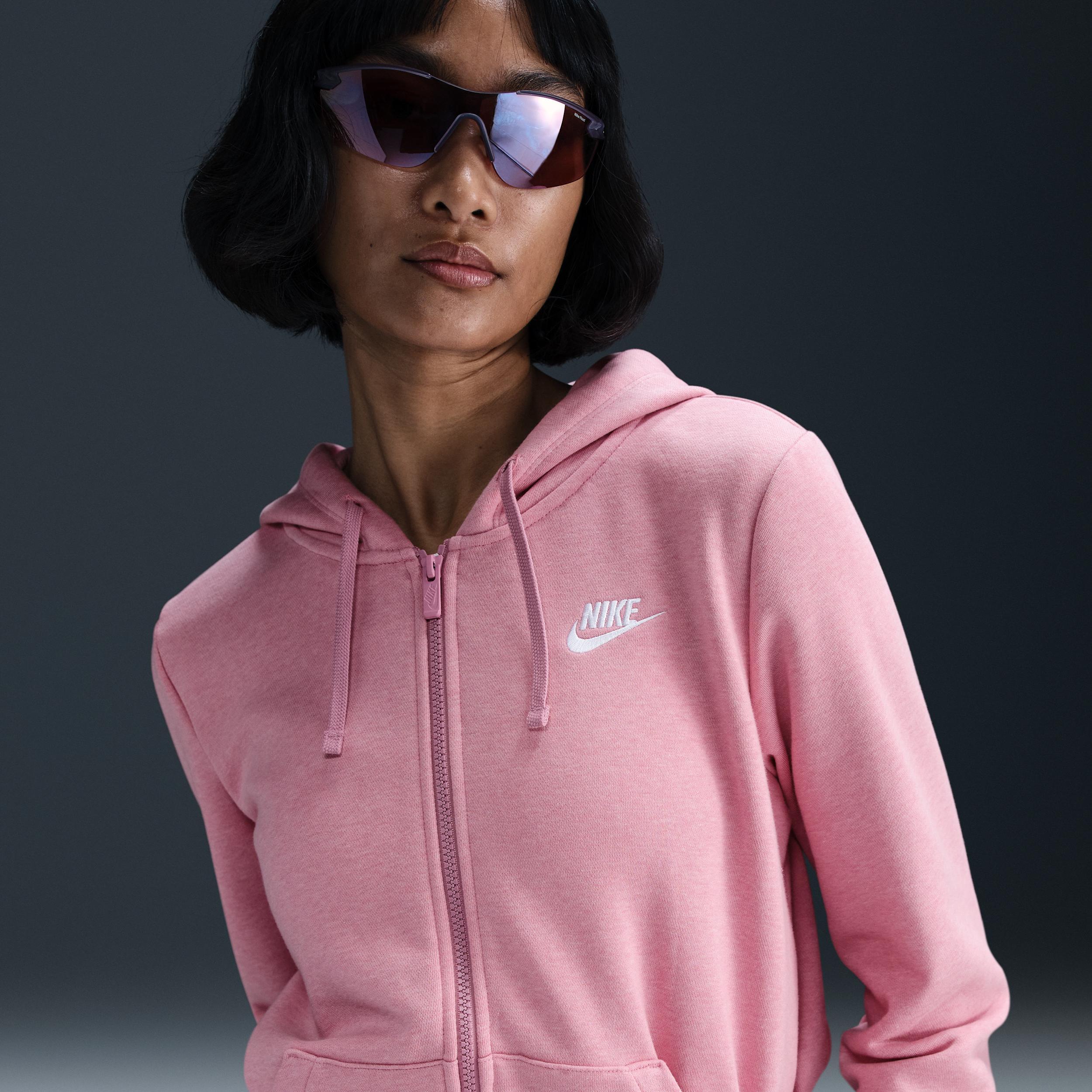 Women's Nike Sportswear Club Fleece Full-Zip Hoodie Product Image