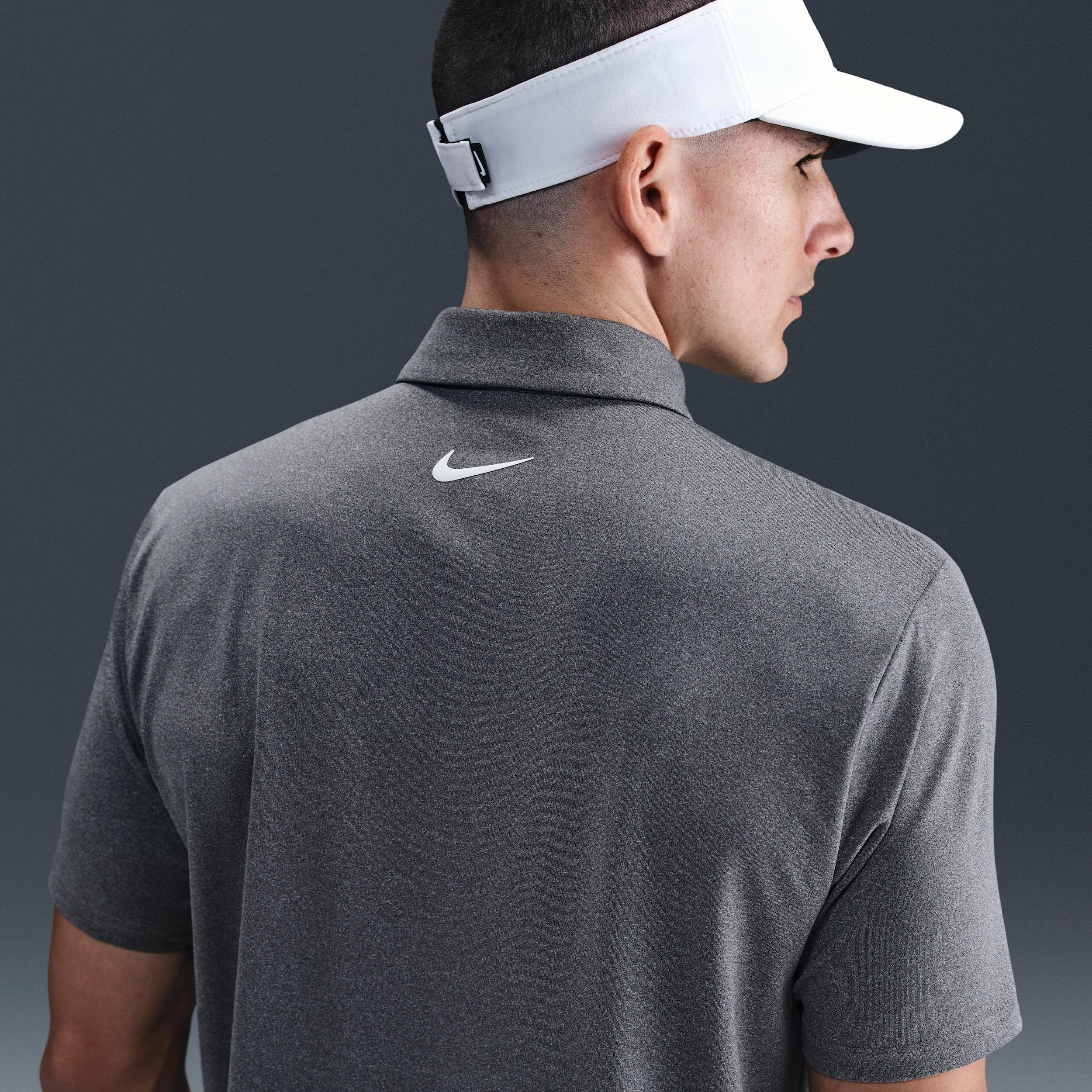 Nike Men's Tour Dri-FIT Heathered Golf Polo Product Image