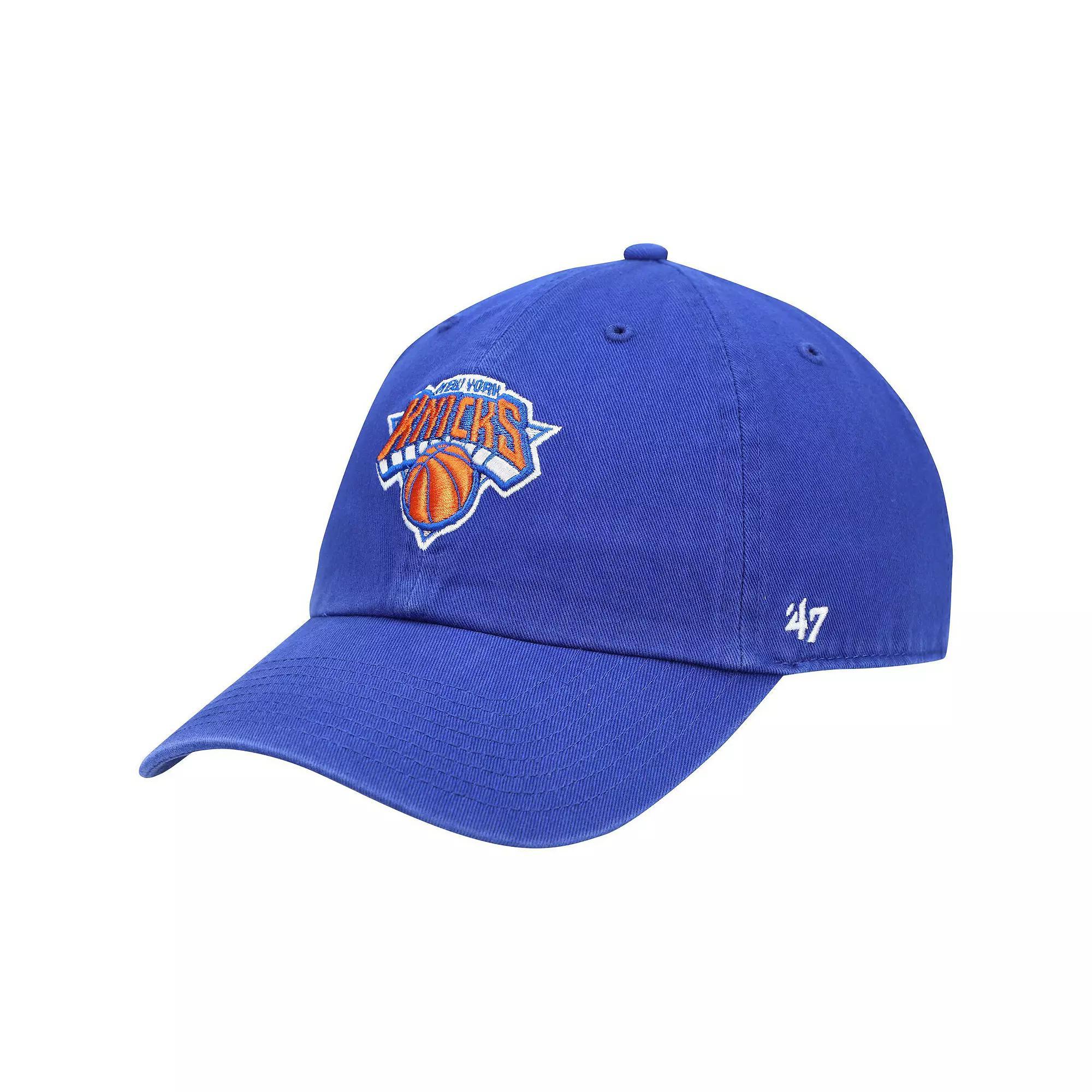 Mens 47 New York Knicks Logo Clean Up Adjustable Hat Product Image
