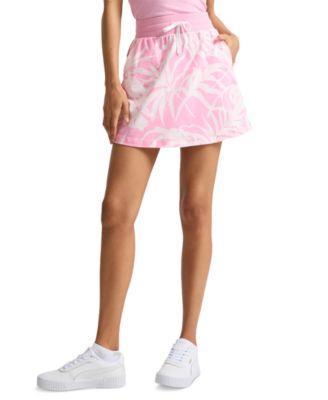 Puma Womens Palm Resort Drawstring-Waist Skirt Product Image