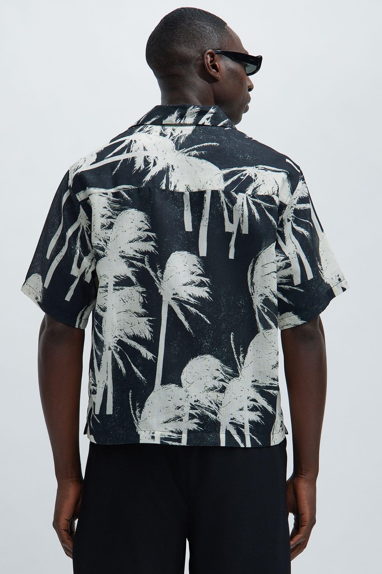 Hurricane Palm Shirt - Black/combo Product Image