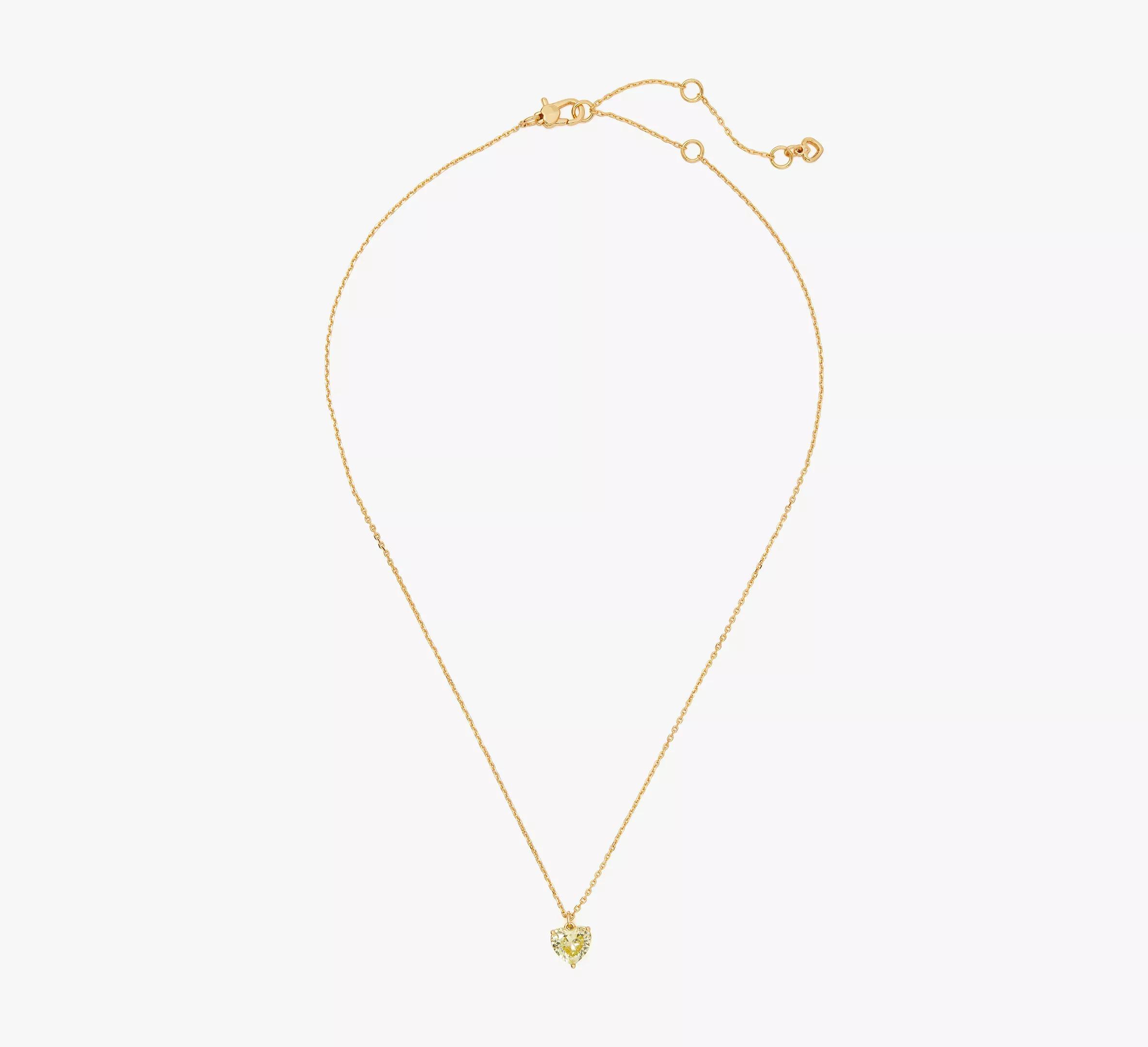kate spade new york My Love Heart Short Pendant Necklace Product Image