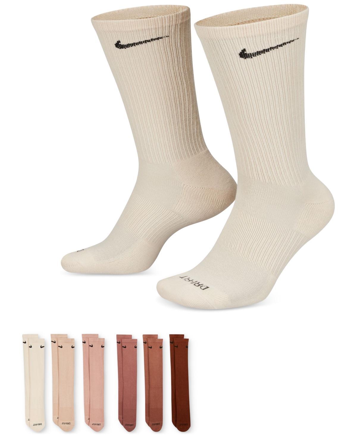 Mens Nike 6-pack Everyday Plus Cushion Crew Training Socks Product Image