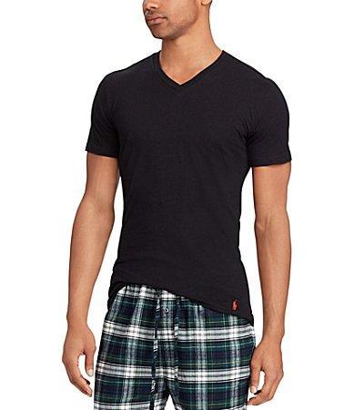 Polo Ralph Lauren Classic Fit V-Neck Undershirt, Pack of 3 Product Image