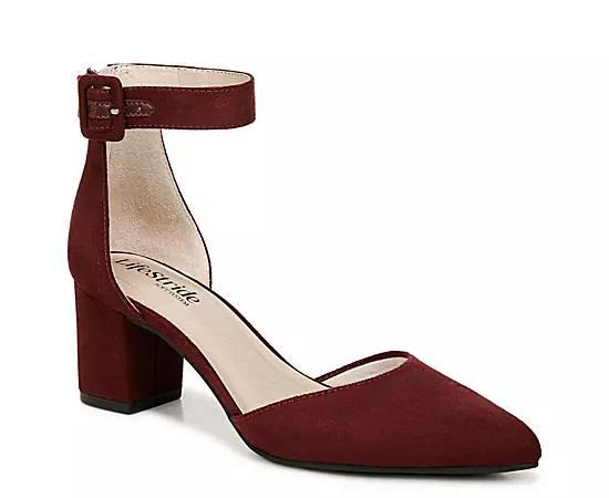 LifeStride Admire Women's Ankle Strap Pumps, Size: 7, Red Product Image