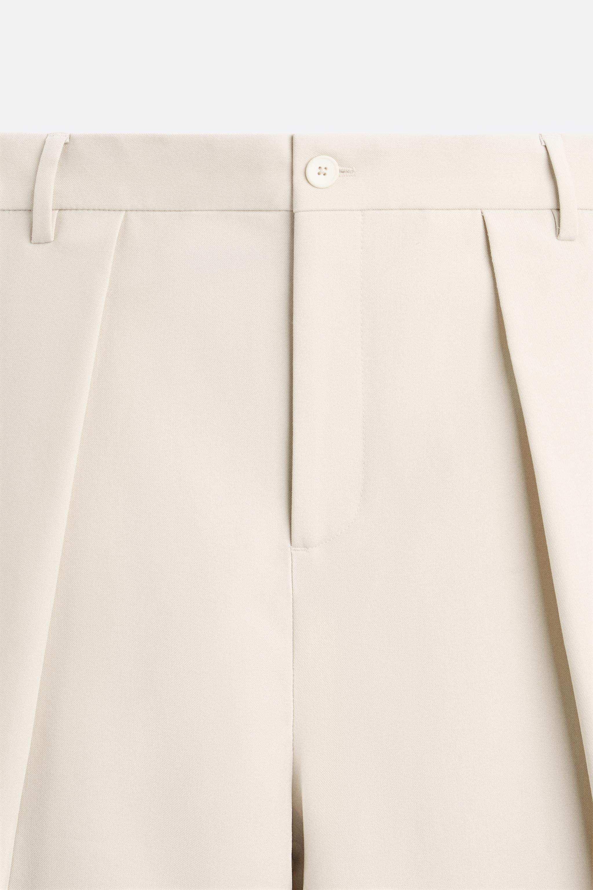 PLEATED WIDE FIT PANTS Product Image