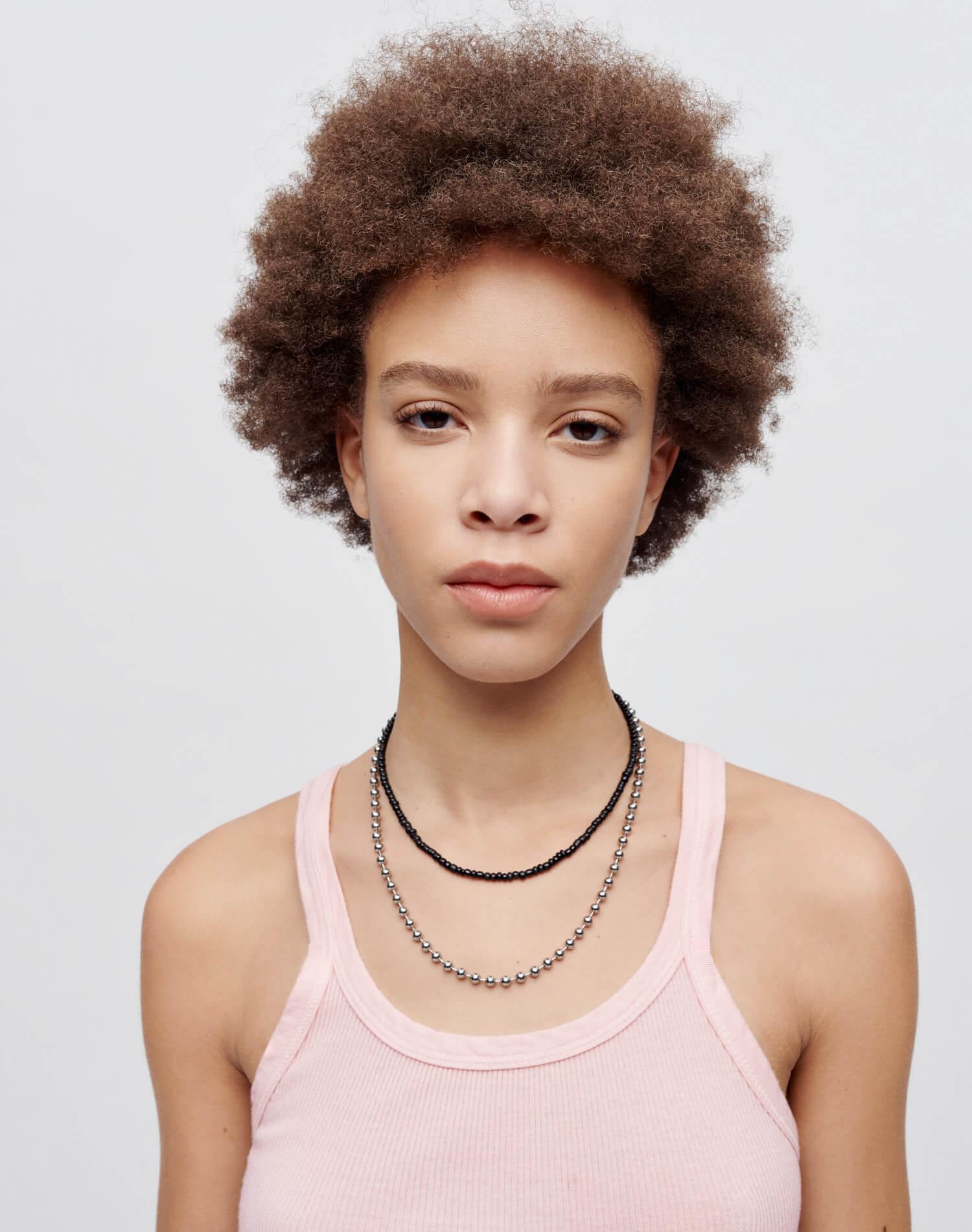 Hanes Ribbed Tank - Peony Female Product Image