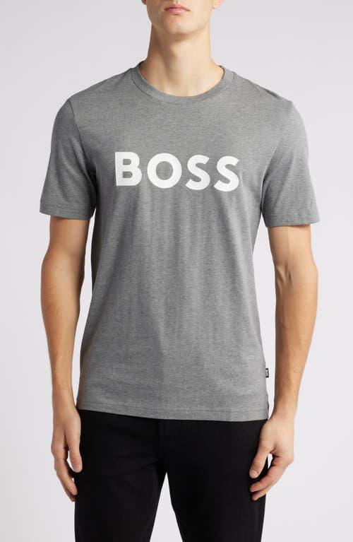 HUGO BOSS Grey Tee 1 T-shirt Product Image