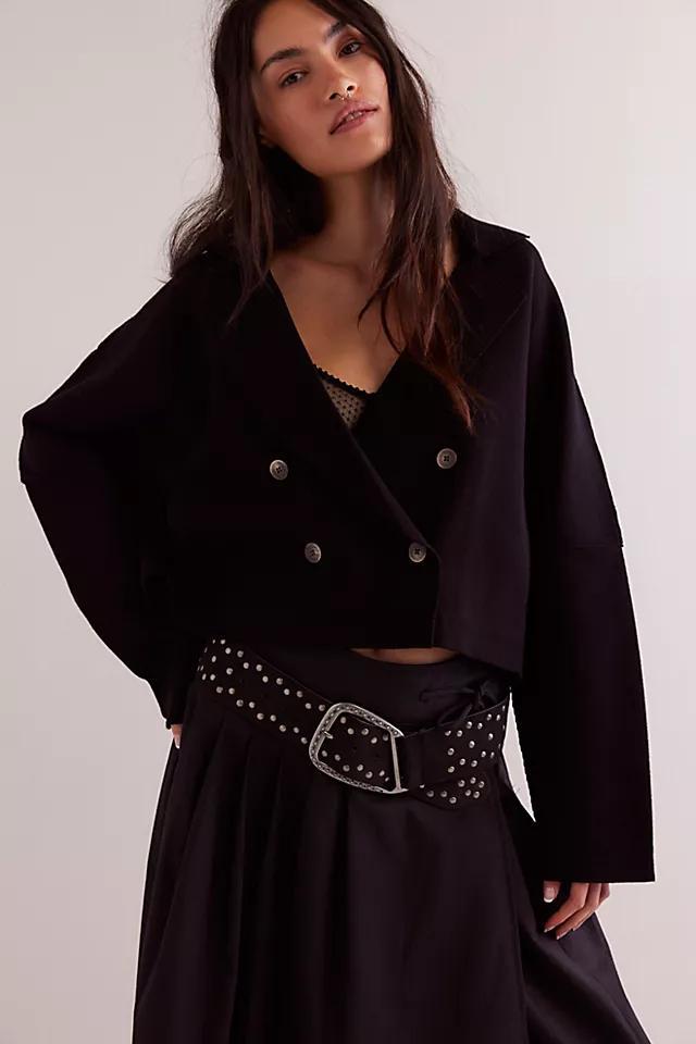 We The Free Sadie Crop Sweater Blazer Product Image