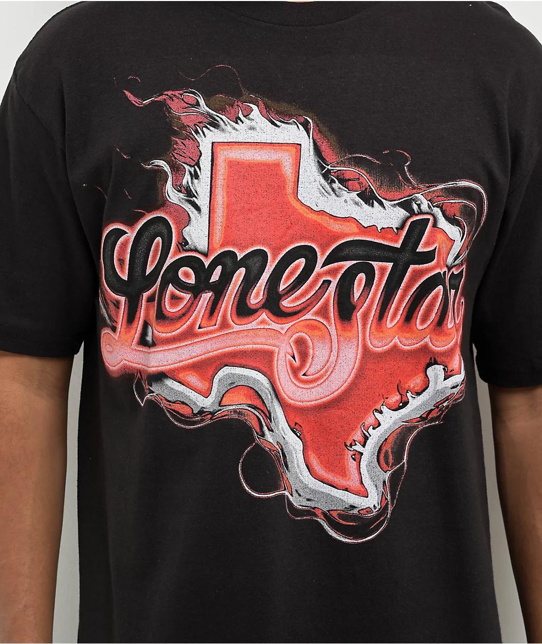 Lonestar by That Mexican OT Don’t Mess Black T-Shirt Product Image