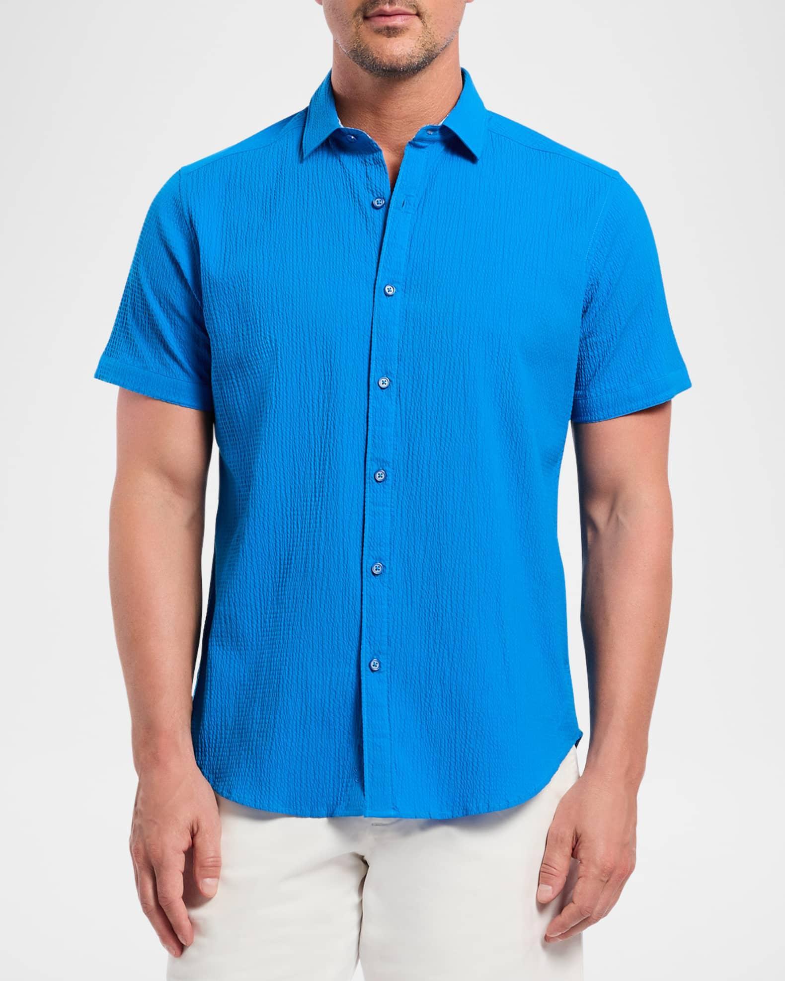 Men's Thresher Textured Short-Sleeve Shirt Product Image