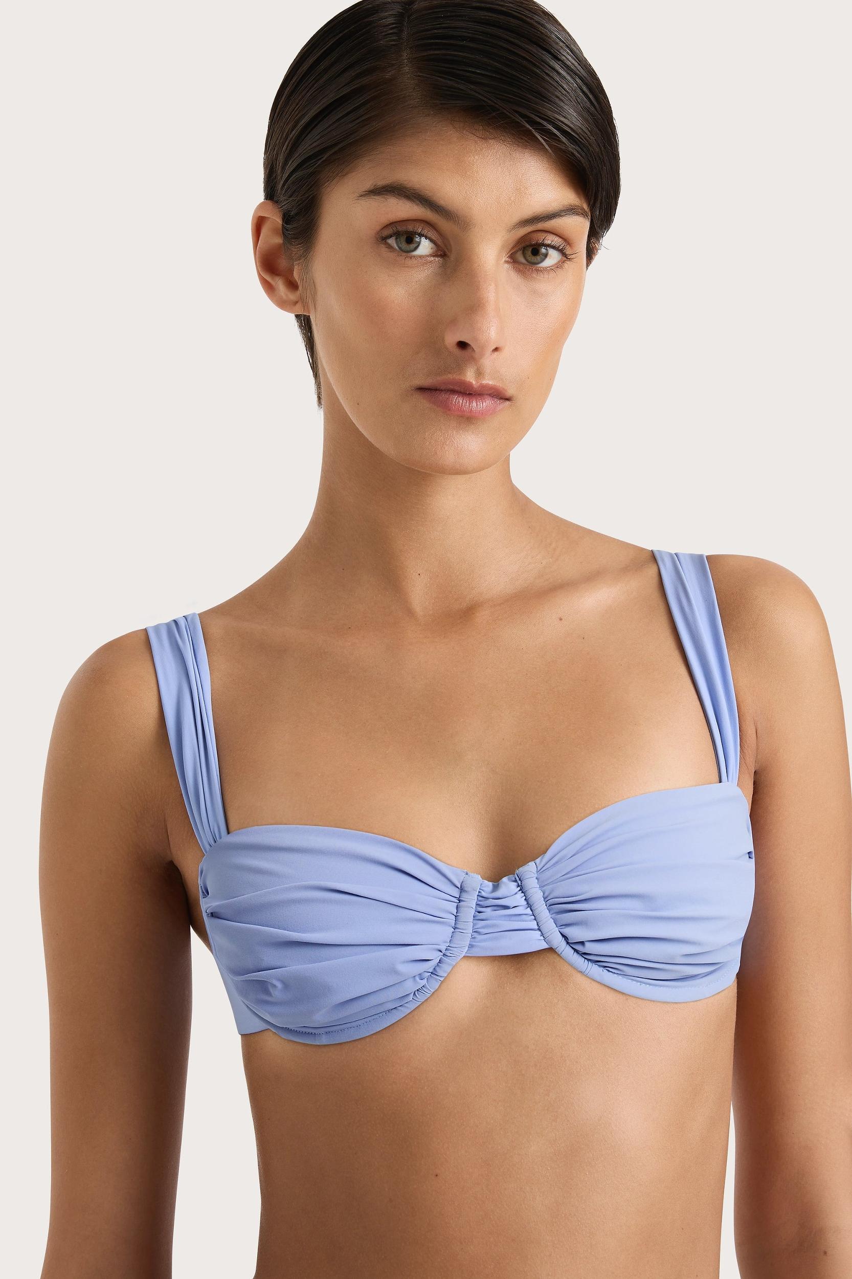 Sol Bikini Top Blue Product Image