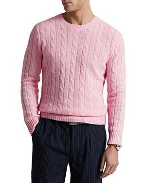 Polo Ralph Lauren Cashmere Cable Knit Crewneck Sweater Product Image