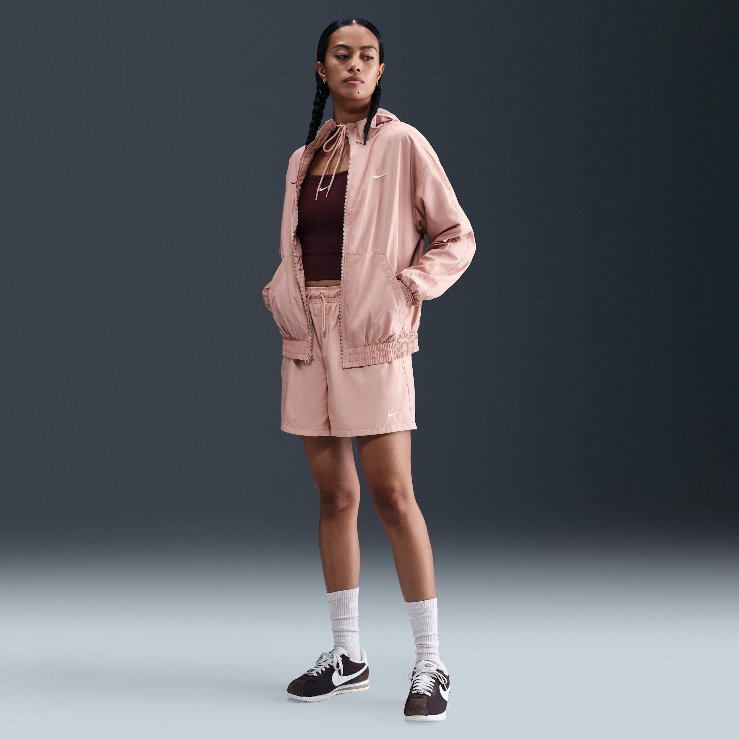 Women's Nike Sportswear Classic Wovens Loose UV Hooded Jacket Product Image