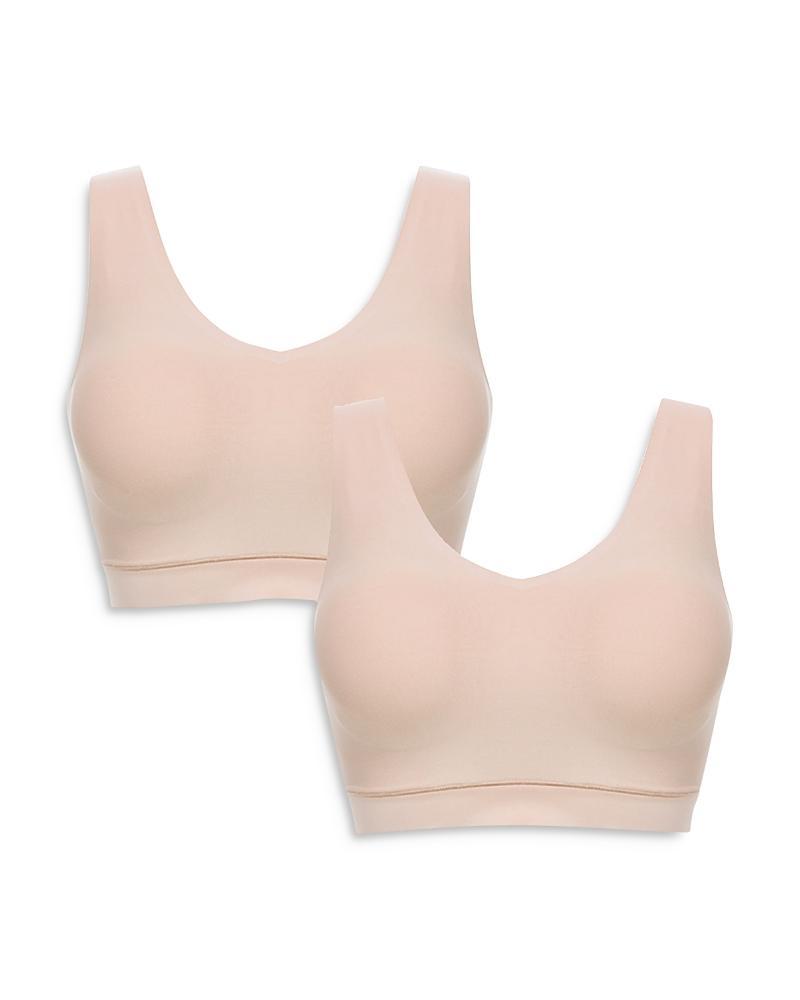 Chantelle Soft Stretch Wireless Padded V-Neck Bras, Set of 2 Product Image