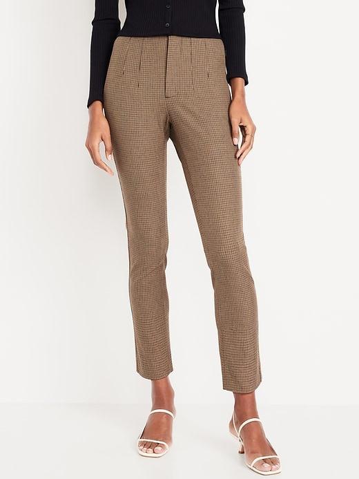 Extra High-Waisted Polished Pixie Skinny Ankle Jeans Product Image