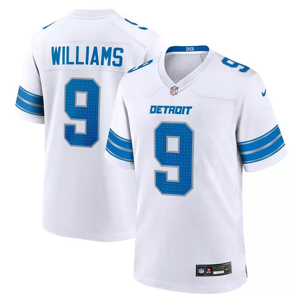 Mens Nike Jameson Williams Detroit Lions Game Jersey Product Image