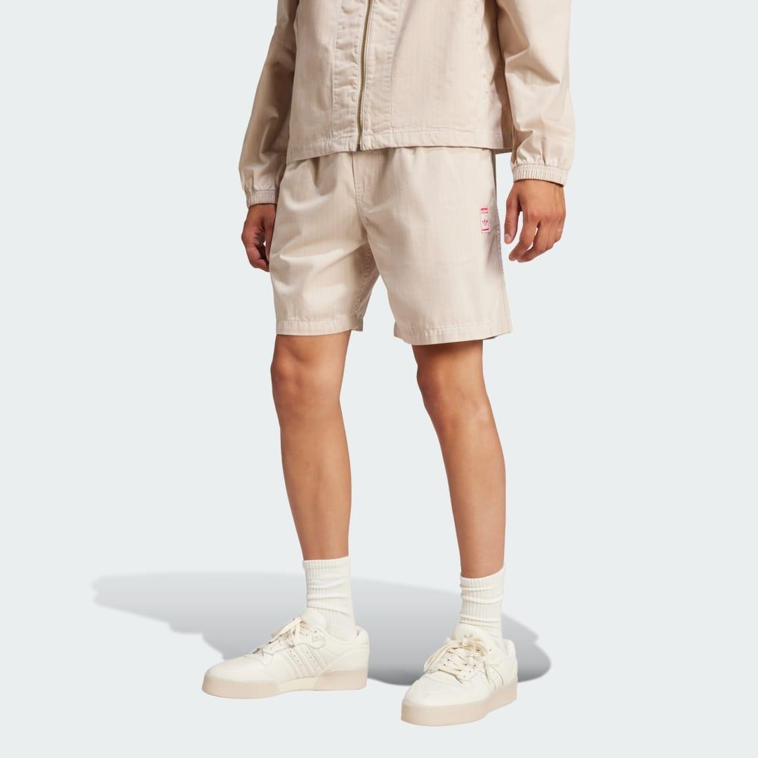 adidas Wabash Workwear Shorts Beige M Mens Product Image