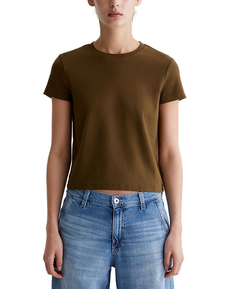 Ag Sadie Crew Cropped Tee Product Image