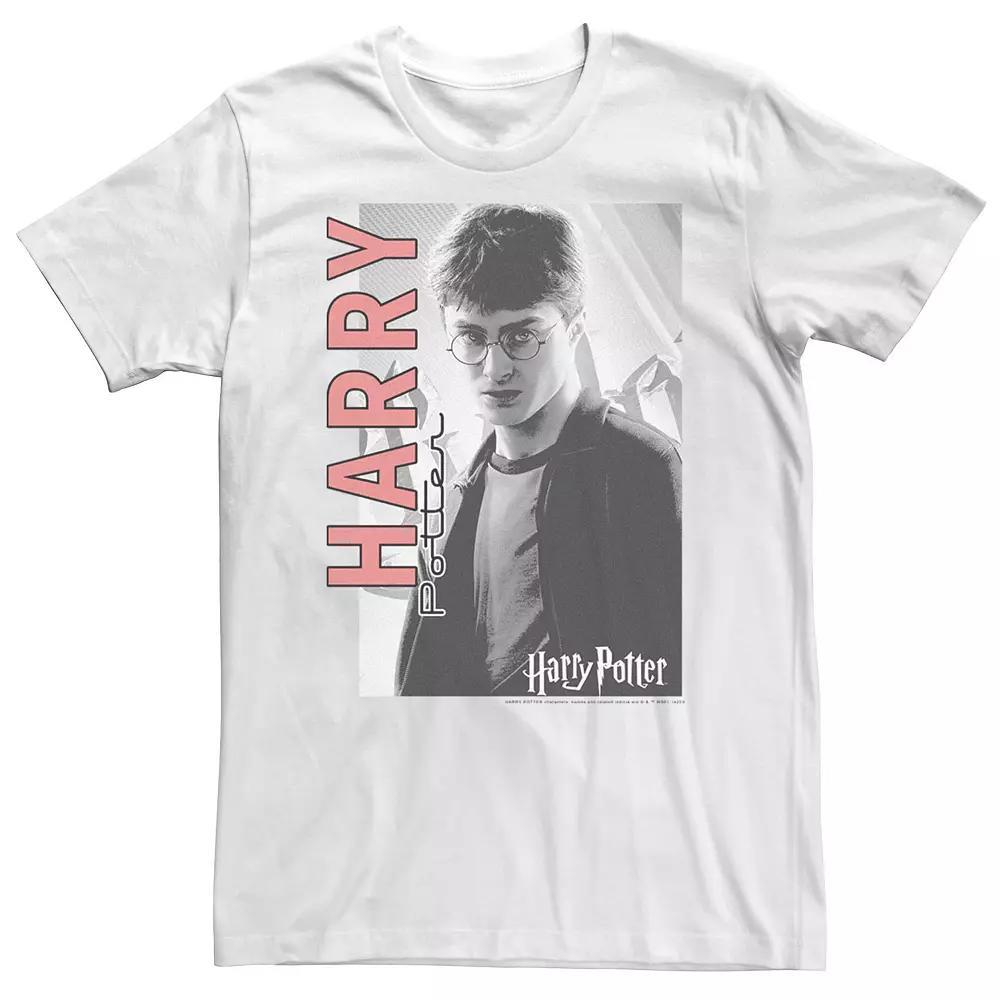 Big & Tall Harry Potter Character Poster Tee, Men's, Size: 4XL, White Product Image