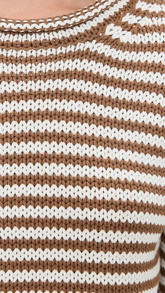 La Ligne Fine Stripe Mini Marina Sweater | Shopbop Product Image