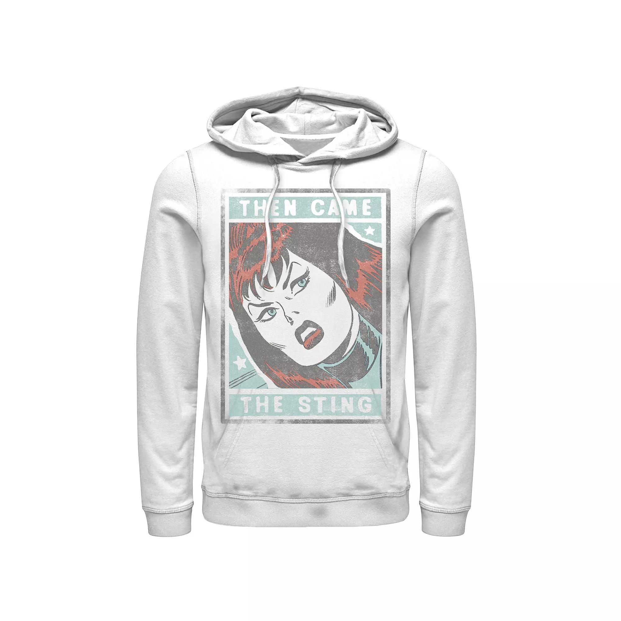 Men's Marvel Don't Tell Me Hoodie, Size: XXL, White Product Image