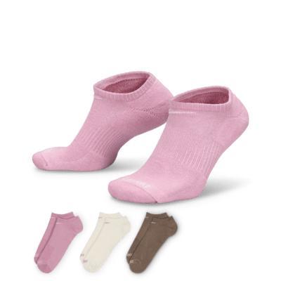 Nike Unisex Everyday Plus Cushion Training No-Show Socks (3 Pairs) Product Image
