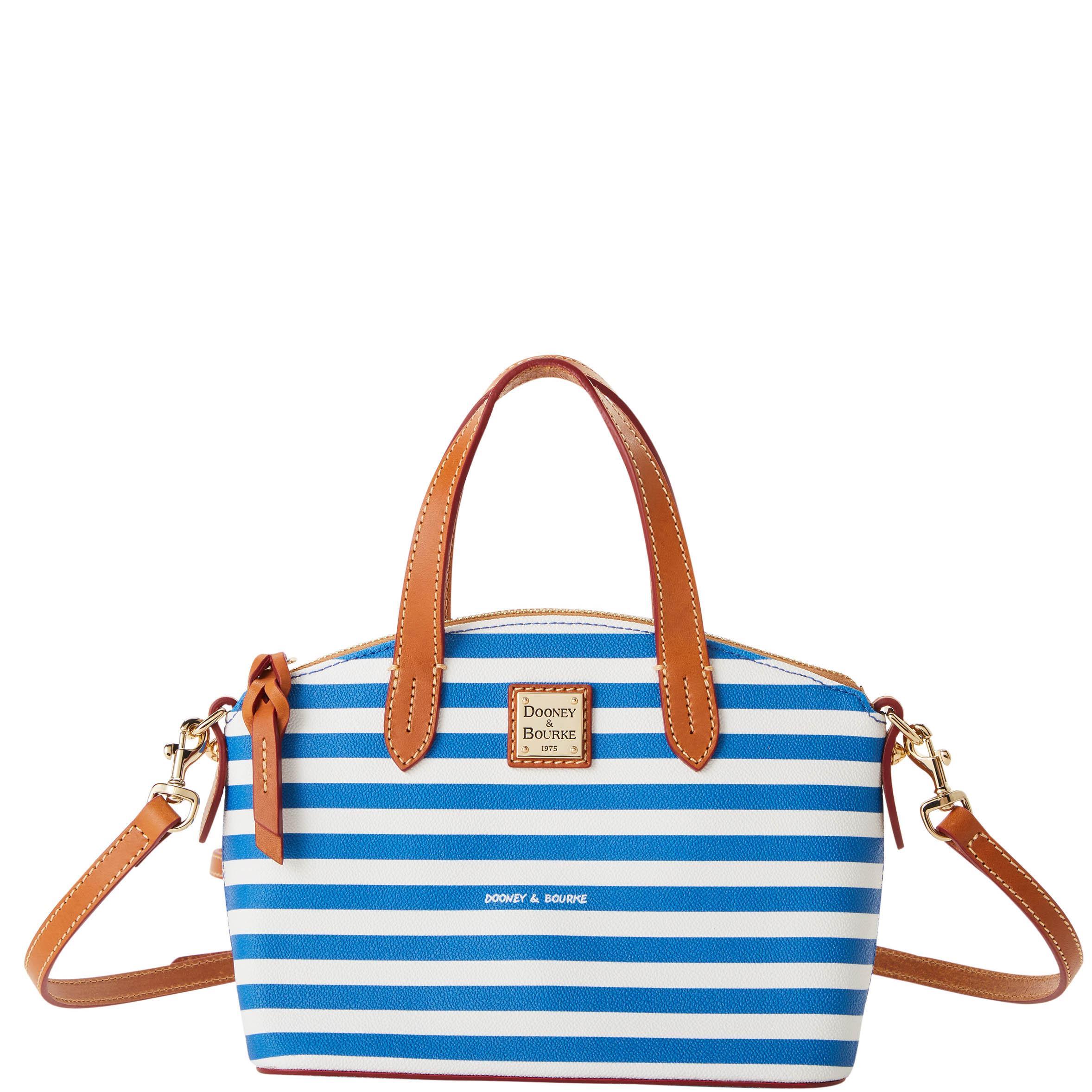 Dooney & Bourke Womens Sullivan Ruby Fabric Crossbody Bag in Blue Product Image