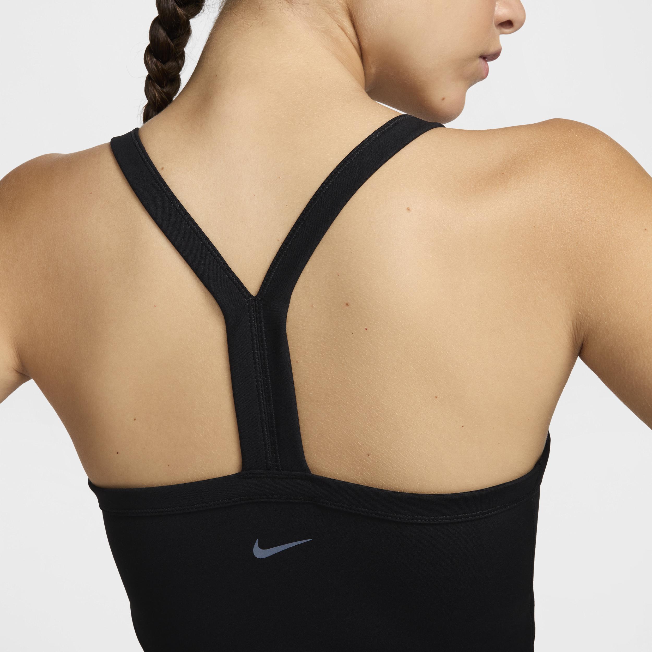 Nike Womens One Fitted Dri-FIT Strappy Cropped Tank Top Product Image