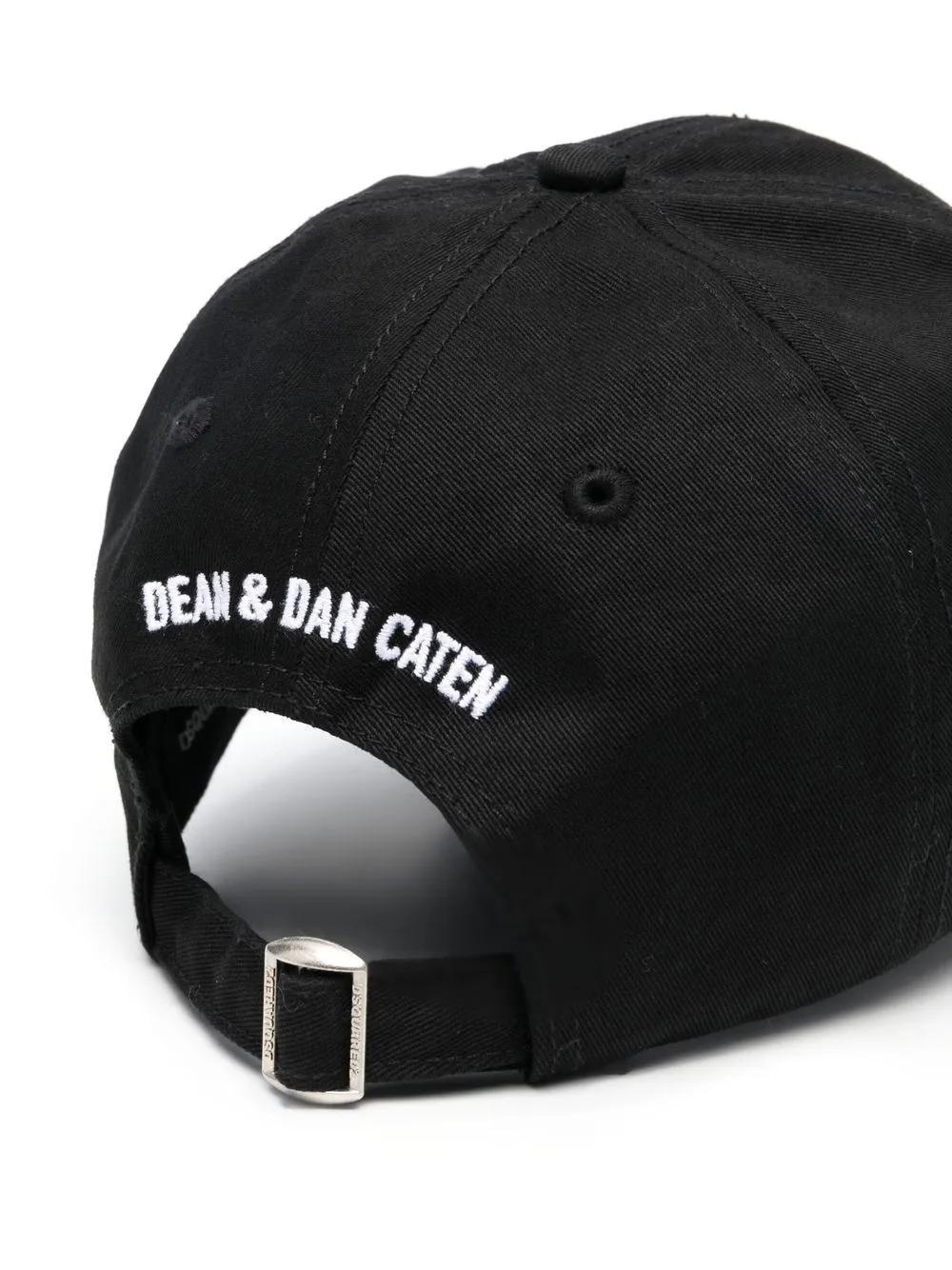 logo-appliqué cotton cap Product Image