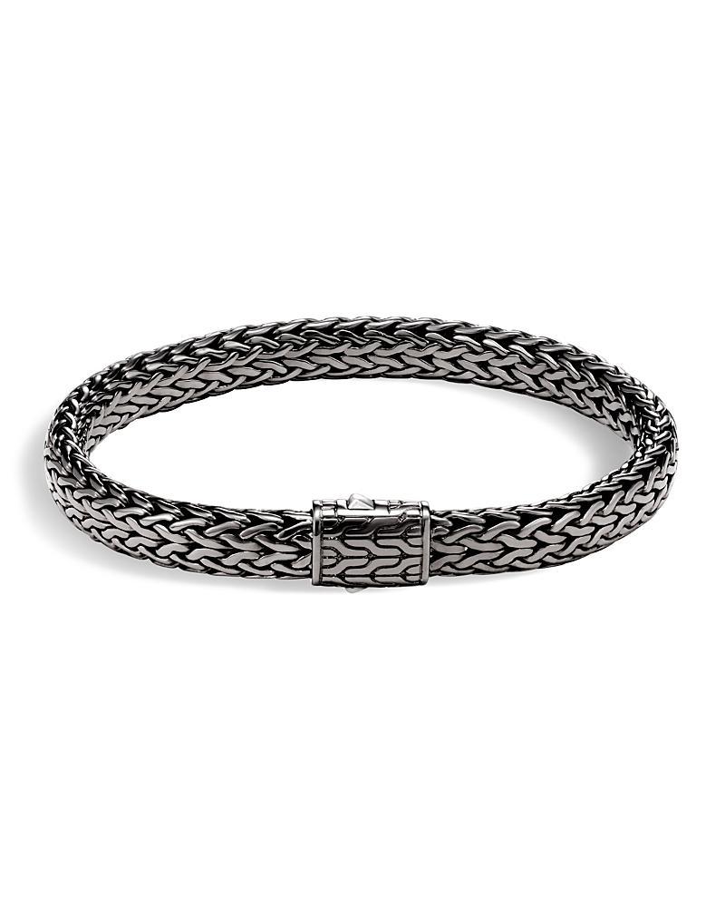 John Hardy Mens Sterling Silver Icon Bracelet, 7.5mm Product Image