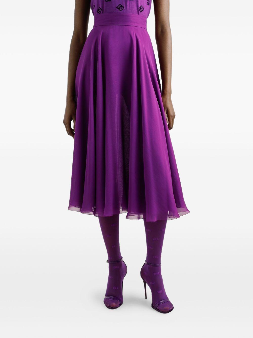 silk midi skirt  Product Image