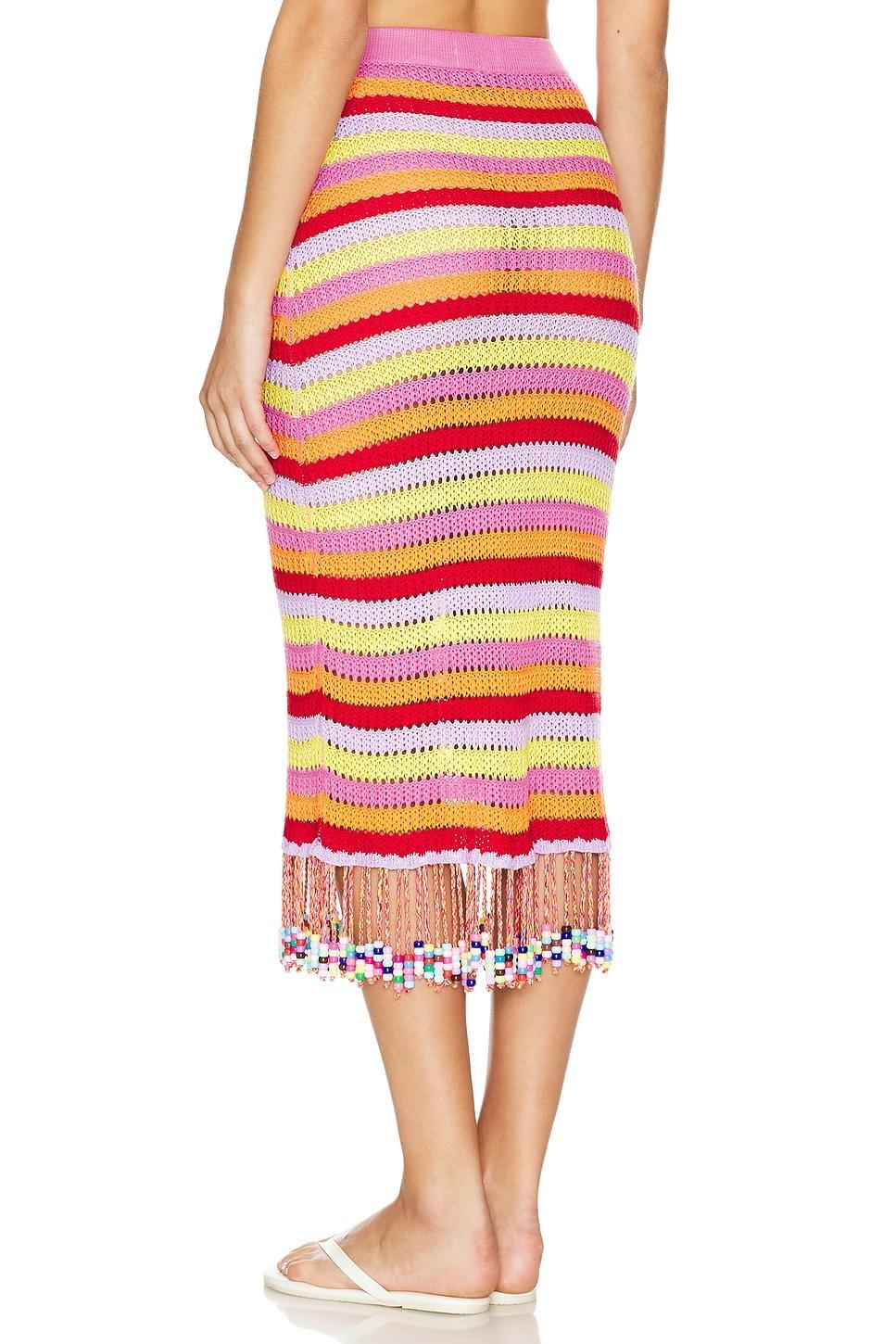 Sally Multicolor Midi Skirt Capittana Product Image