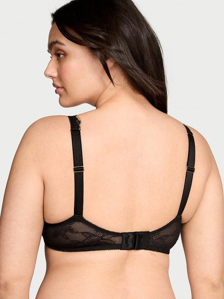 The Fabulous by Victoria's Secret Unlined Rose Lace Full-Cup Bra Product Image