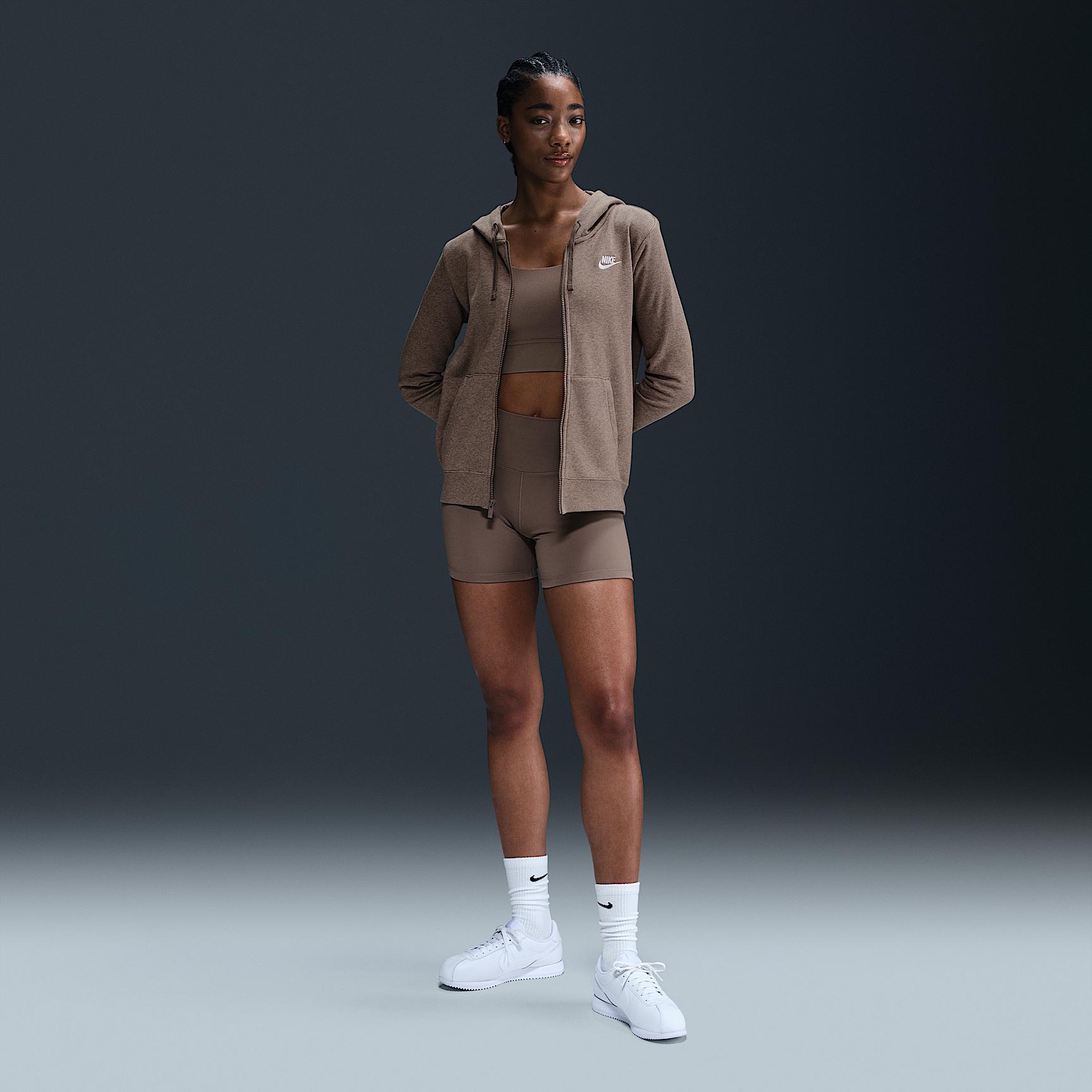 Women's Nike Sportswear Club Fleece Full-Zip Hoodie Product Image