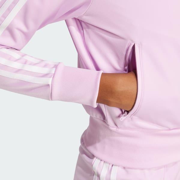 adidas Adicolor Classics Firebird Track Jacket Green XS Womens Product Image