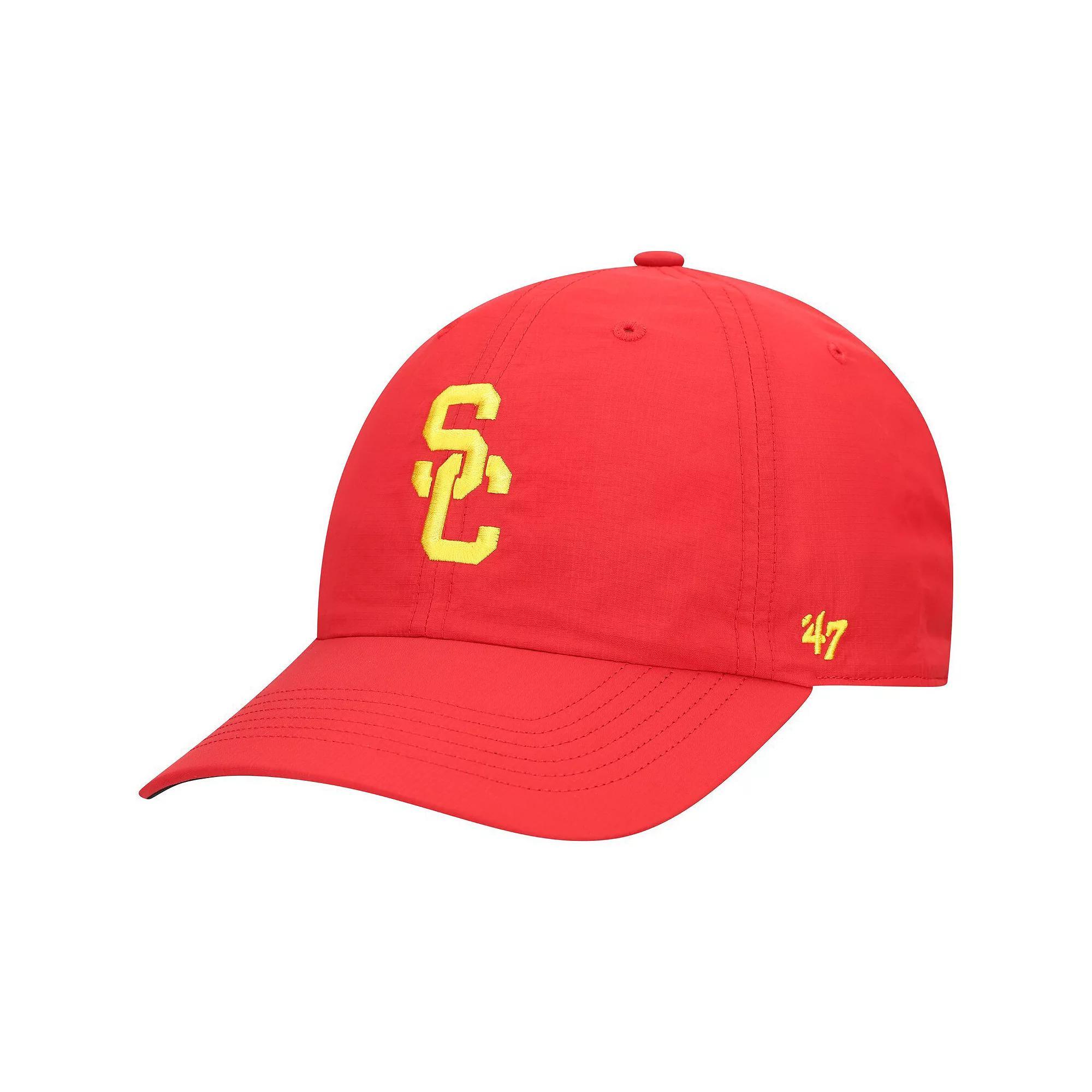 Men's '47 Cardinal USC Trojans Clean Up brrr� Adjustable Hat, Red Product Image