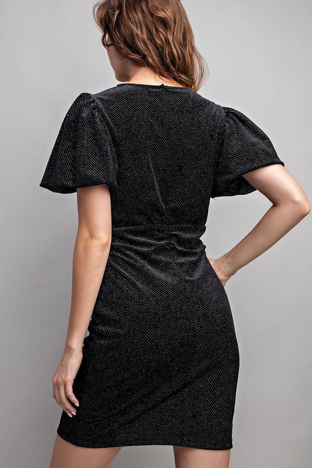On the Top Glitter Dress Product Image