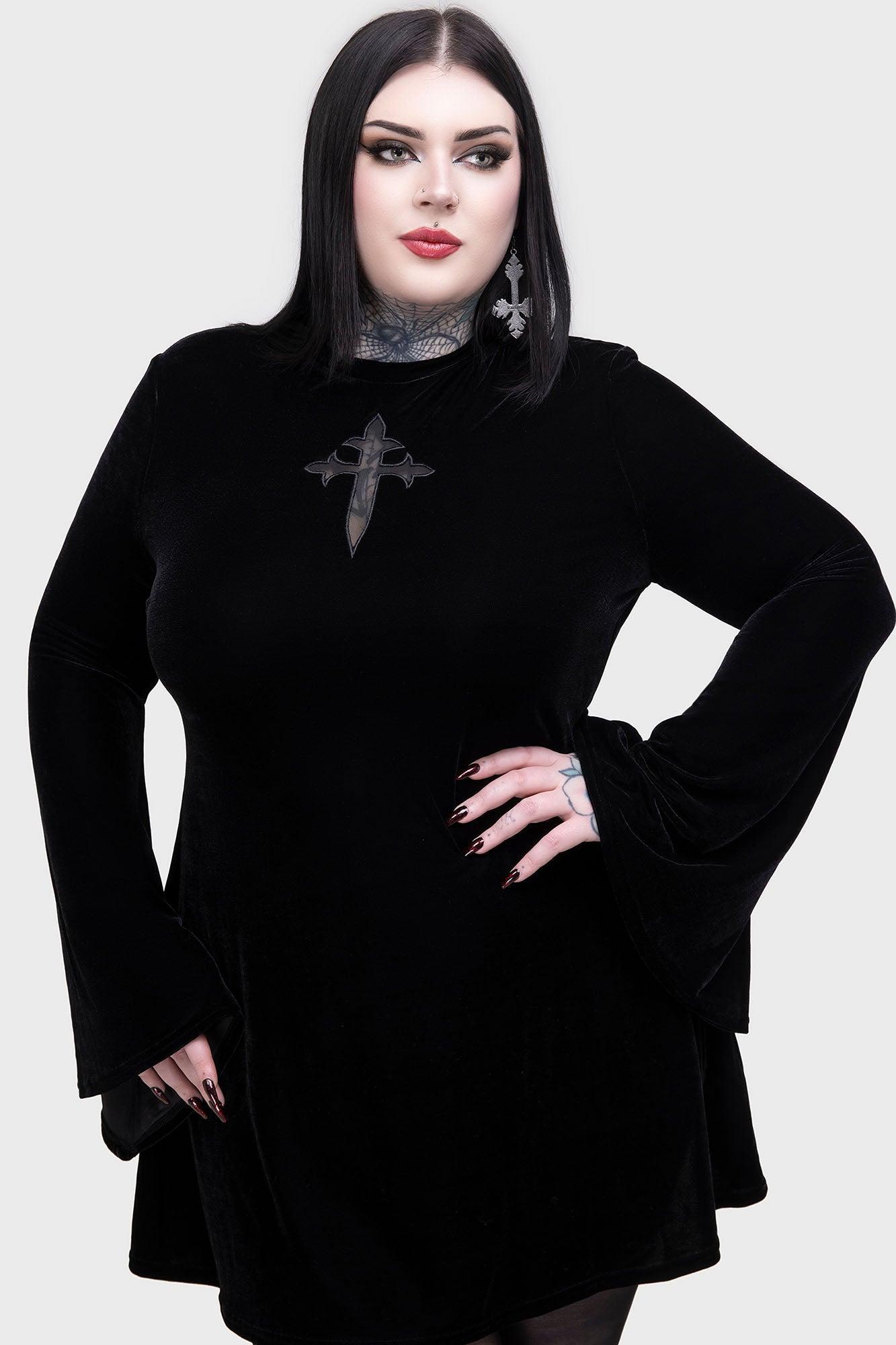 Serenade Of Shadows Mini Dress Female Product Image