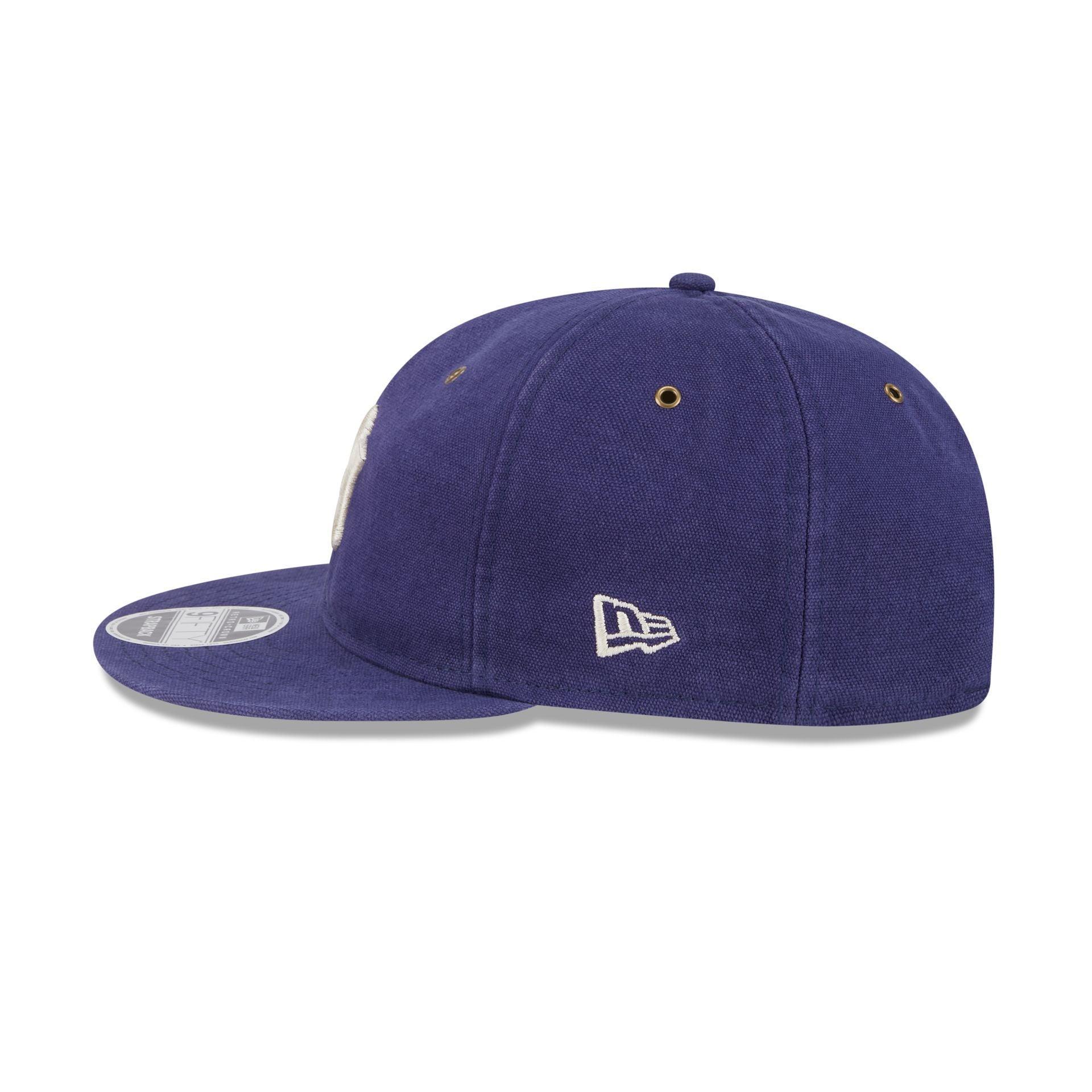 New York Yankees Cotton Canvas Retro Crown 9FIFTY Adjustable Hat Male Product Image