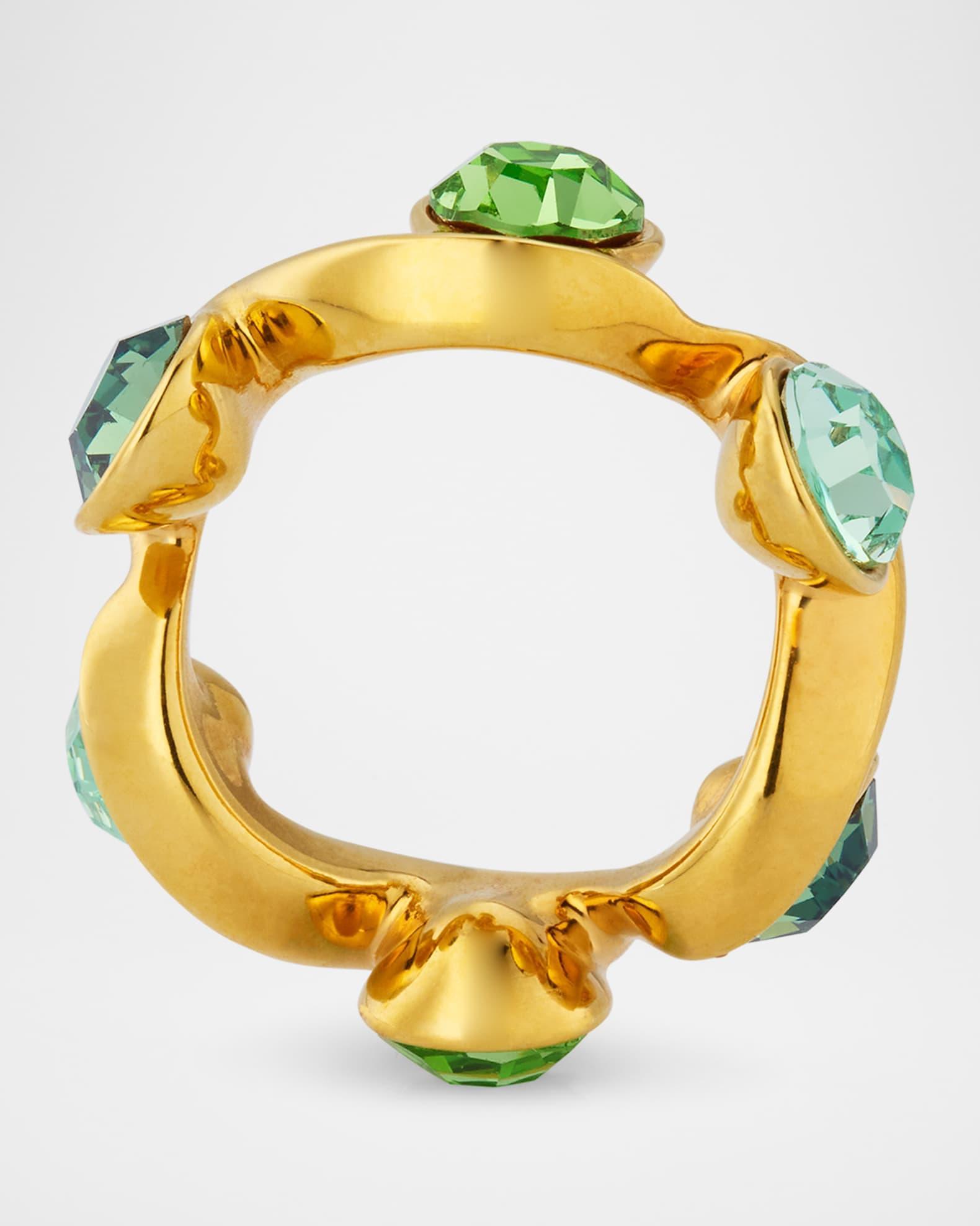 Crystal Wave Ring Product Image