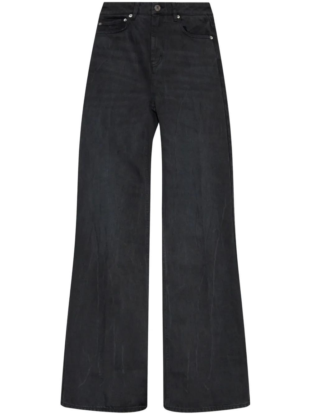 cotton wide-leg jeans  Product Image
