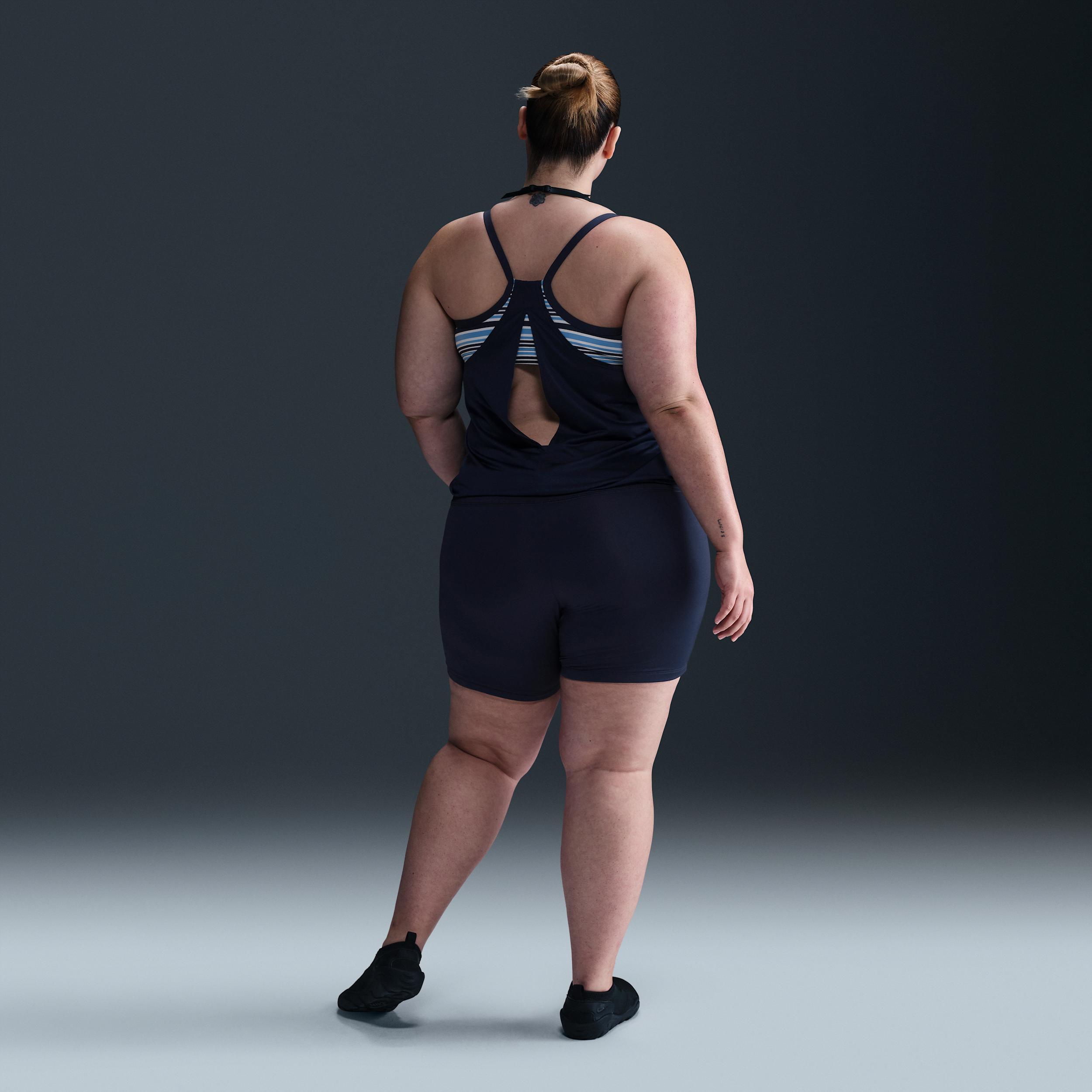 Nike Women's Swim Layered Tank Topini (Extended Sizing) Product Image