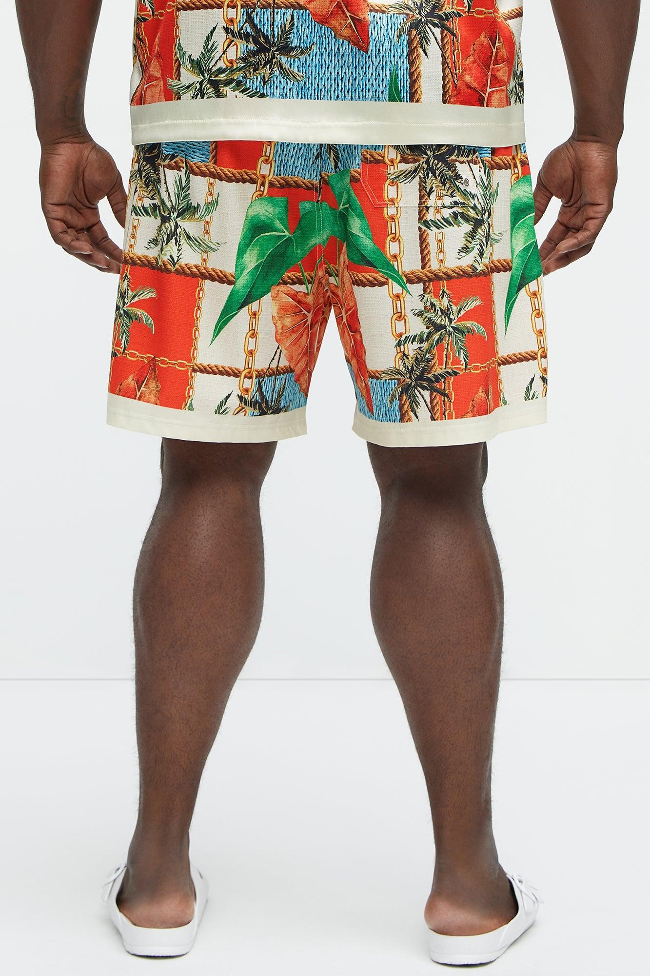 Summer Away Swim Classic Trunk - Multi Color Product Image