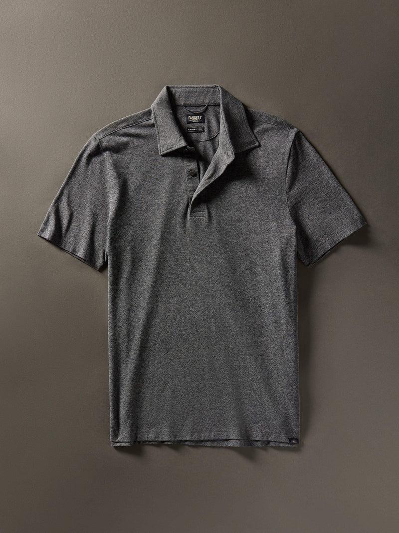 Movement™ Short-Sleeve Pique Polo Shirt (Tall) - Dusty Iron Heather Product Image