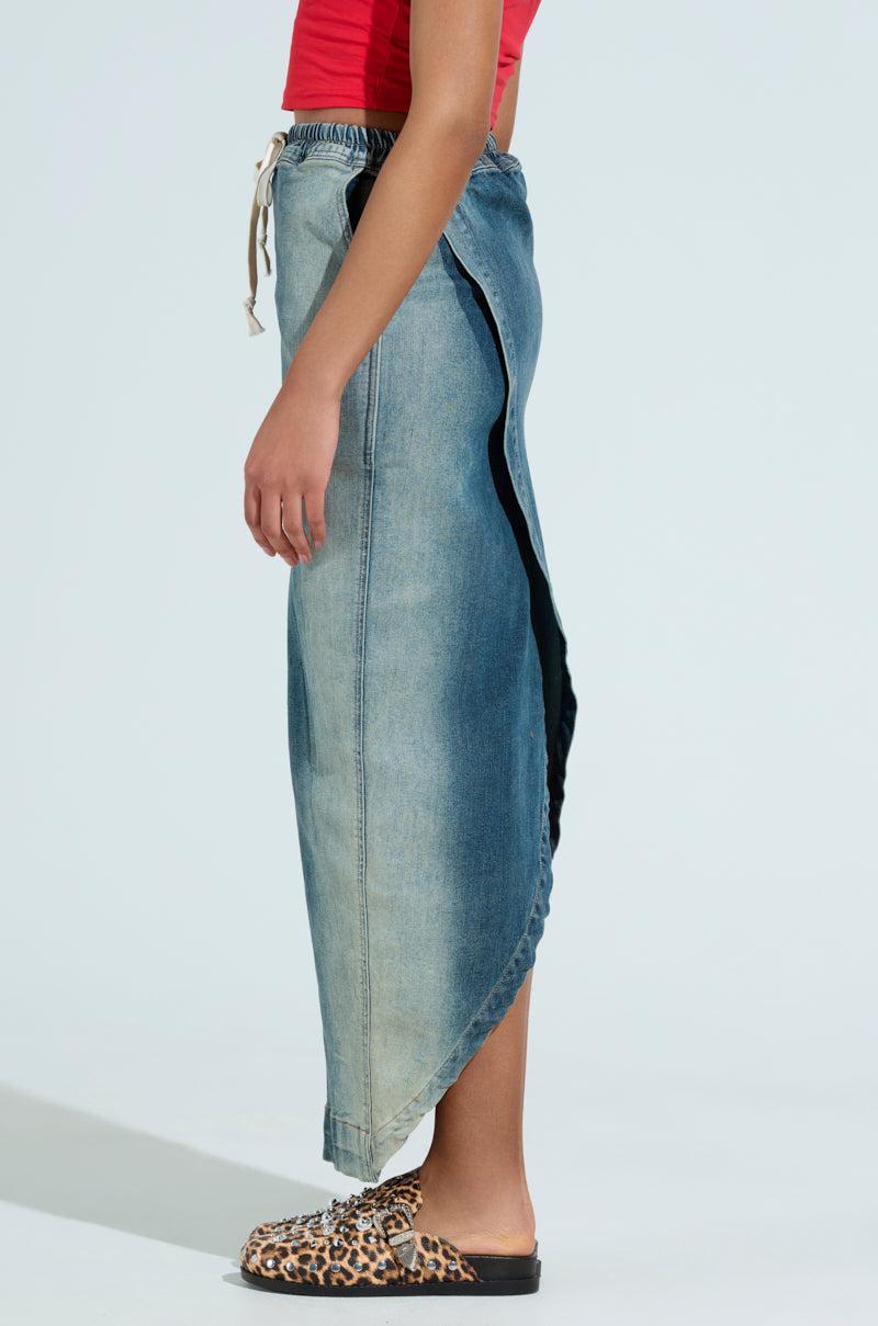 SIDE THOUGHTS MAXI SKIRT Product Image